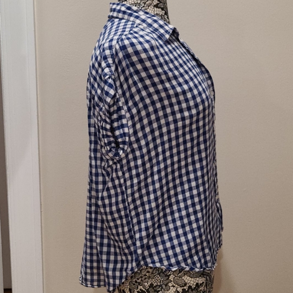 AEO Gingham Shirt - Picture 3 of 7